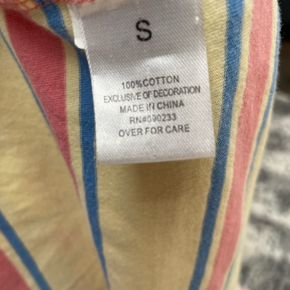 PacSun Trippy Graphic Striped T-Shirt - Picture 8 of 8